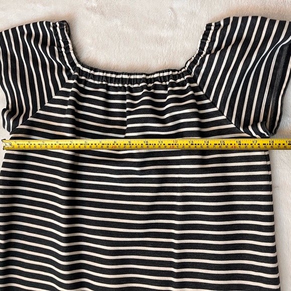 Madewell Striped Mini Dress SZ M - Picture 6 of 8